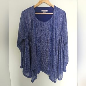 Allison Daley Top, Camisole With Attached Cardigan